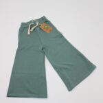PANTALONE FELPA VERDE CROP