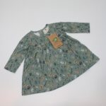 VESTITO VERDE FIORI