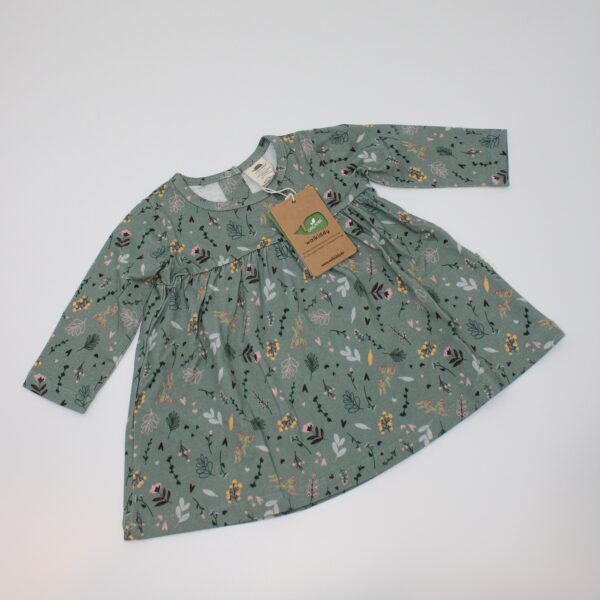 VESTITO VERDE FIORI